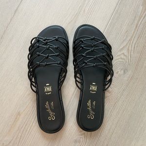 Seychelles Black Women's Sandals